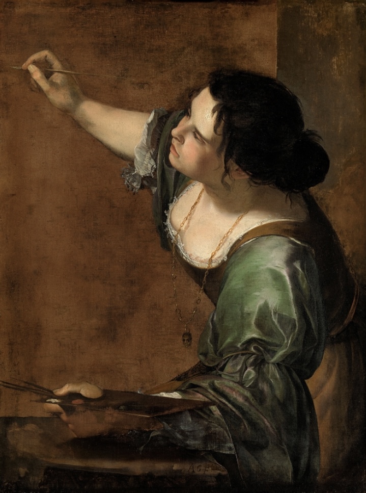 Artemisia Gentileschi - Self-portrait_as_the_Allegory_of_Painting_(La_Pittura)_-_Artemisia_Gentileschi., 1639